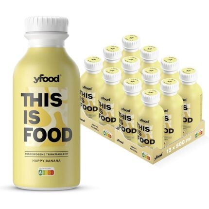 yfood Banana Drink – 12 x 500 ml