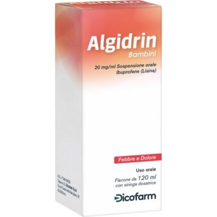 Algidrin Bambini 20mg Suspension Orale 120ml