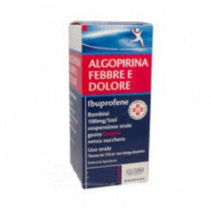 Algopirina Dol Fever Kinder 100mg/5ml Erdbeer-Suspension 150ml
