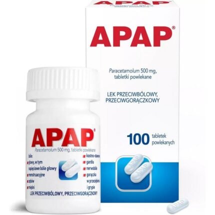 Apap Regular tablets 100 pcs