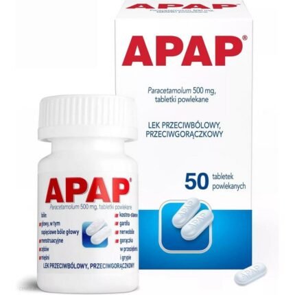 Apap Regular tablets 50 pcs