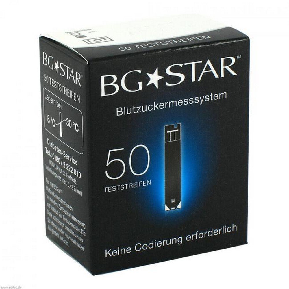 BGStar Test Strips 50 pcs BGStar Test Strips 50 pcs