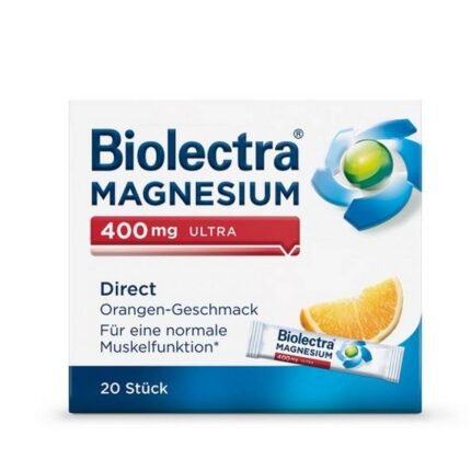 Biolectra Magnesium 400 mg Ultra Direct Orange 20 pcs