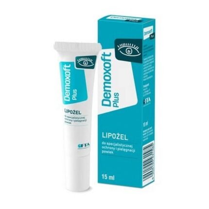 Demoxoft Plus Lipogel for Eyelid Protection and Care 15 ml