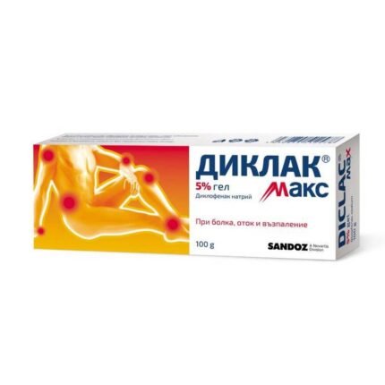 Diclak Max 5% Gel, 100 g — Диклак Макс