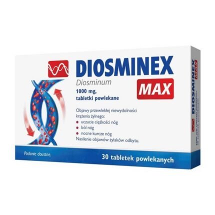 Diosminex Max 1000 mg Coated Tablets 30 pcs