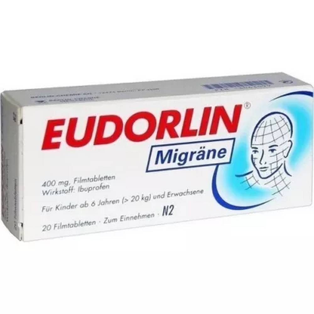 Eudorlin Migraine Film-Coated Tablets 20 pcs Eudorlin Migraine Film-Coated Tablets 20 pcs