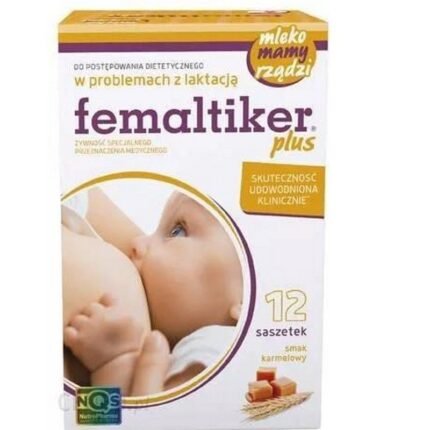 Femaltiker Plus caramel flavour 12 sachets