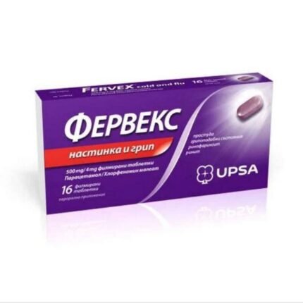 Fervex 500mg/4mg Beutel 16 Stück