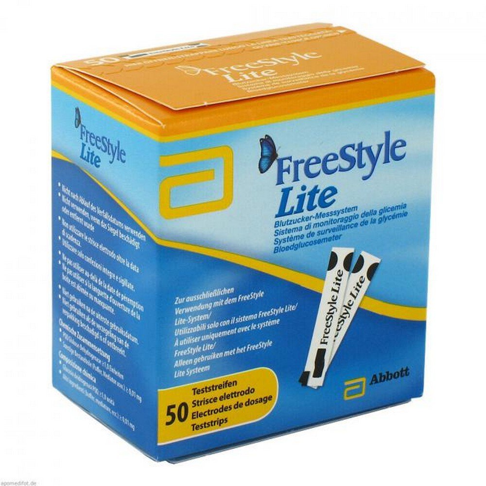 FreeStyle Lite Test Strips (No Coding) 50 pcs FreeStyle Lite Test Strips (No Coding) 50 pcs