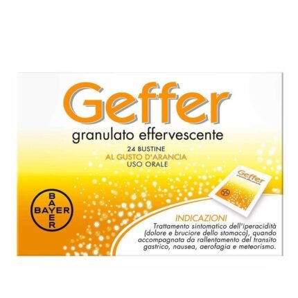 Geffer Granulato Effervescente Orange 24 Stück