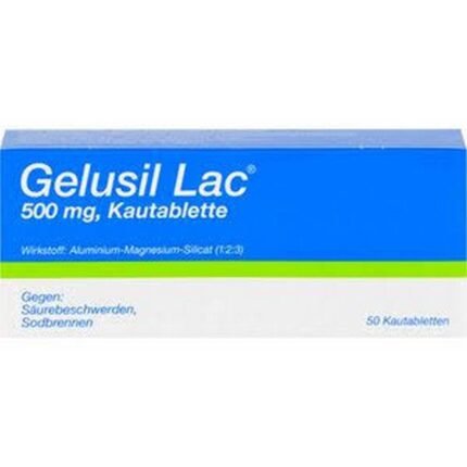 Gelusil LAC Chewable Tablets 50 pcs