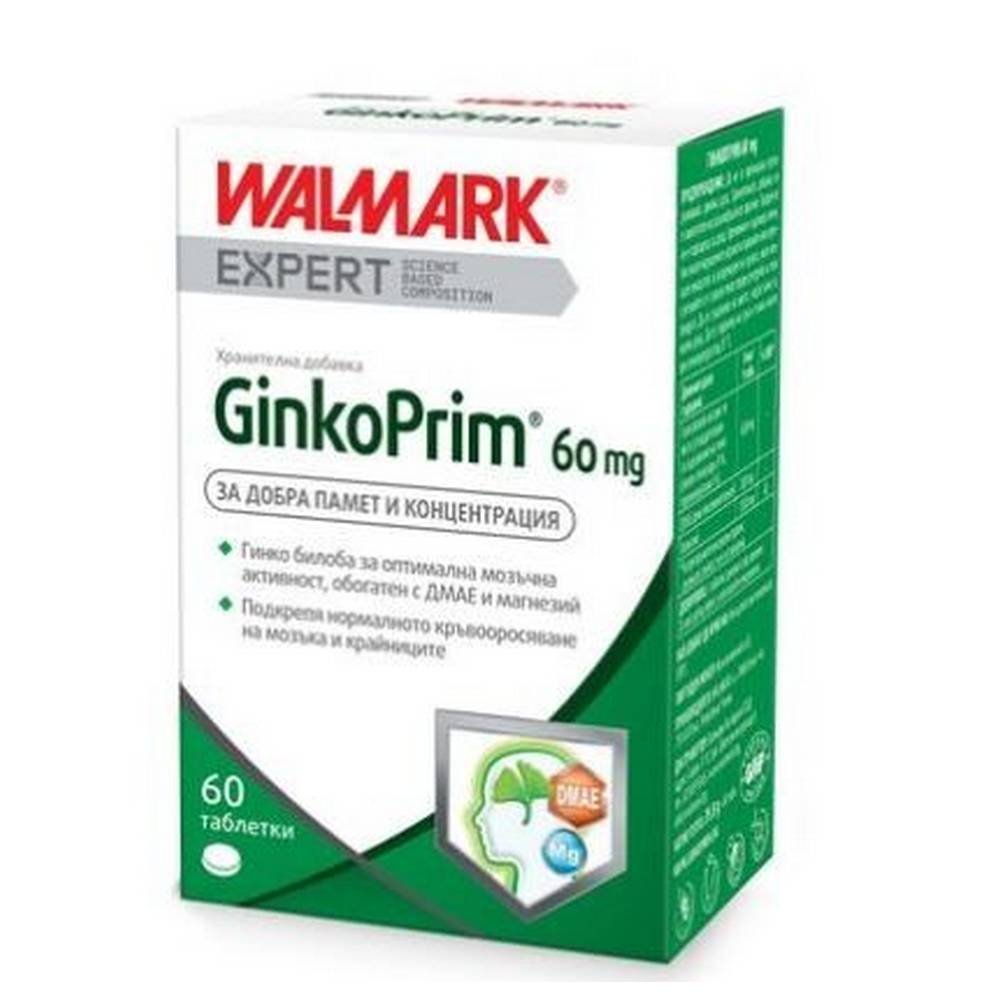 GinkoPrim 60mg Tabletten 60 Stück GinkoPrim 60mg Tabletten 60 Stück