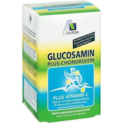 Glucosamine 750 mg + Chondroitin 100 mg Capsules 180 pcs