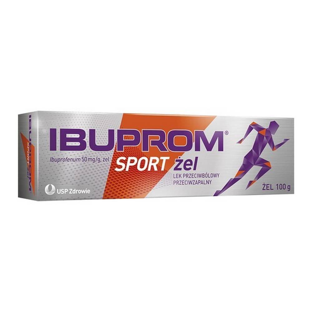 Ibuprom Sport 50 mg Gel 100 g Ibuprom Sport 50 mg Gel 100 g