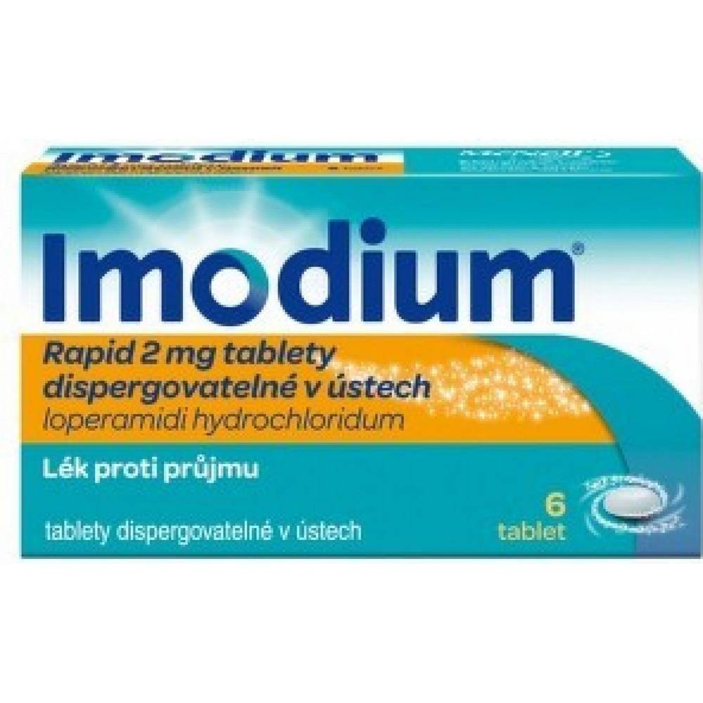 Imodium Rapid 2 mg Orodispersible Tablets 6 pcs Imodium Rapid 2 mg Orodispersible Tablets 6 pcs