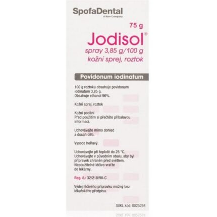 Jodisol spray with mechanical atomizer 75 g