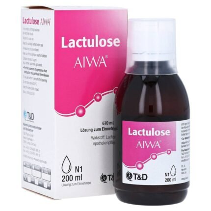 Lactulose Aiwa 670 mg/ml Oral Solution 200 ml