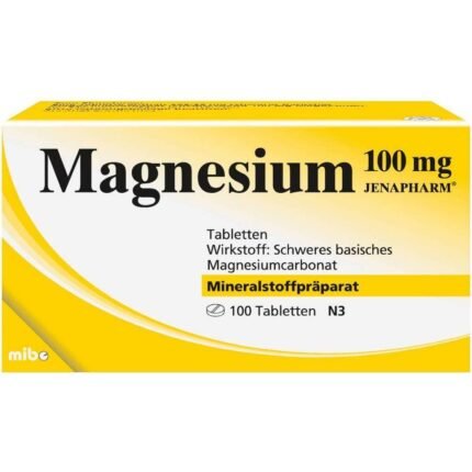 Magnesium 100 mg Jenapharm Tablets 100 pcs