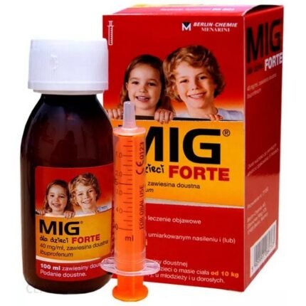 MIG Forte Oral Suspension for Children 40 mg/ml 100 ml