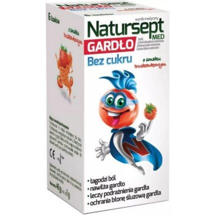 Natursept Honey Throat Lozenges Sugar-Free 6 pcs