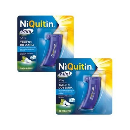 NiQuitin Mini 1.5 mg lozenges 2 × 20 pcs