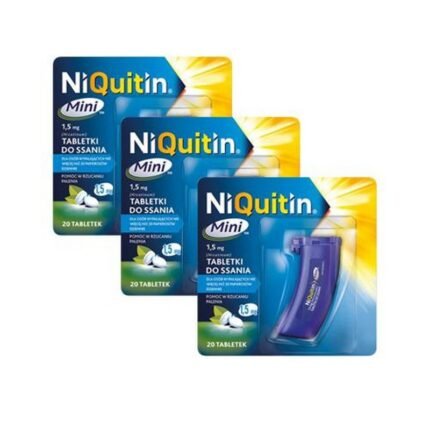 NiQuitin Mini 1.5 mg lozenges 3 × 20 pcs