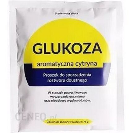 Organic Pharma Glucose Lemon Flavor 75 g