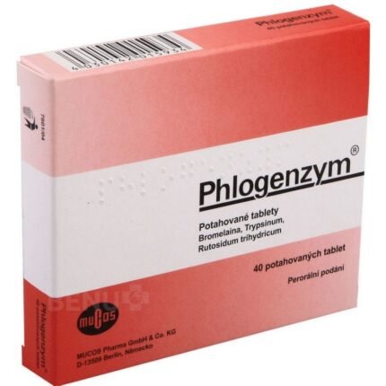 Phlogenzym 90 mg / 48 mg / 100 mg tablets 40 pcs