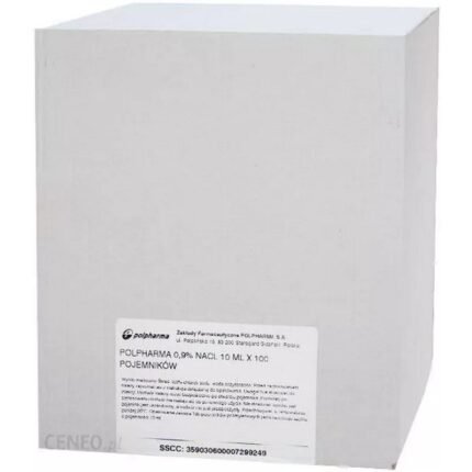 Sodium Chloride Polpharma 0.9% ampoules 10 ml × 100 pcs