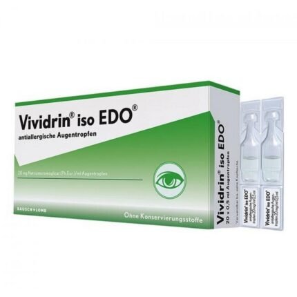 Vividrin Iso EDO Antiallergic Eye Drops 20 × 0.5 ml