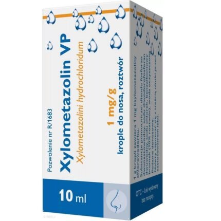 Xylometazoline VP 0.1% nasal drops 10 ml
