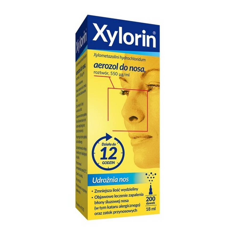 Xylorin 0.55 mg/ml nasal spray 18 ml Xylorin 0.55 mg/ml nasal spray 18 ml