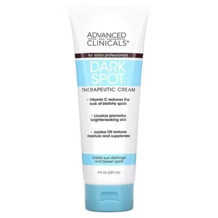 Advanced Clinicals, Therapeutic Dark Spot Cream, 8 fl oz (237 ml), Advanced Clinicals, Терапевтический крем от черных точек