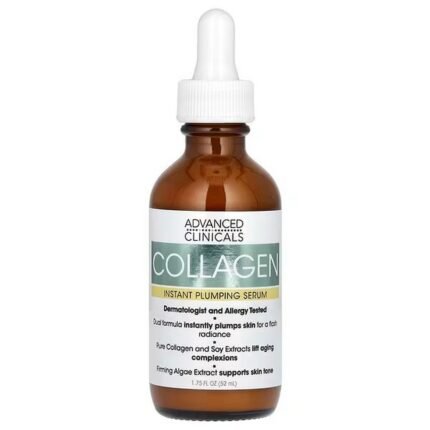 Advanced Clinicals, Collagen Serum, Collagen Serum, 52 ml (1.75 fl. oz.), Advanced Clinicals, сыворотка с коллагеном, 52 мл (1