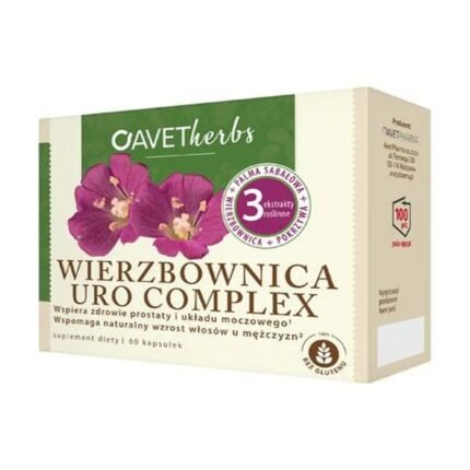 Avet Herbs Willowherb Uro Complex – 60 caps.
