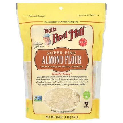 Bob’s Red Mill, Super-Fine Almond Flour, Guten Free, almond flour, extra fine, gluten free, 453 g (16 oz.), Bob’s Red Mill, Super-Fine Almond Flour, Guten Free, Mandelmehl, extrafein, glutenfrei