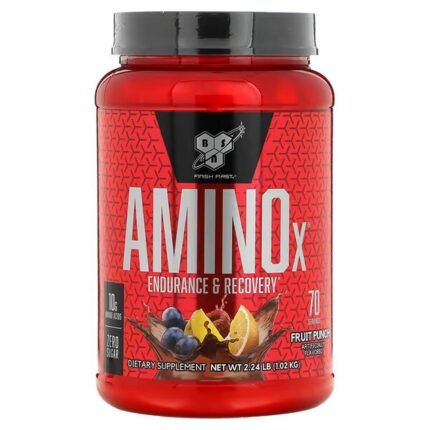 BSN, AminoX, Endurance and Recovery, Fruit Punch, 1.02 kg (2.24 lb.), BSN, AminoX, Ausdauer und Regeneration, Fruchtpunsch, 1, 02 kg (2