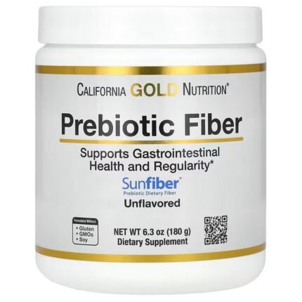 California Gold Nutrition, Prebiotic Fiber, 6.3 oz (180 g), California Gold Nutrition, Пребиотическая клетчатка, 6
