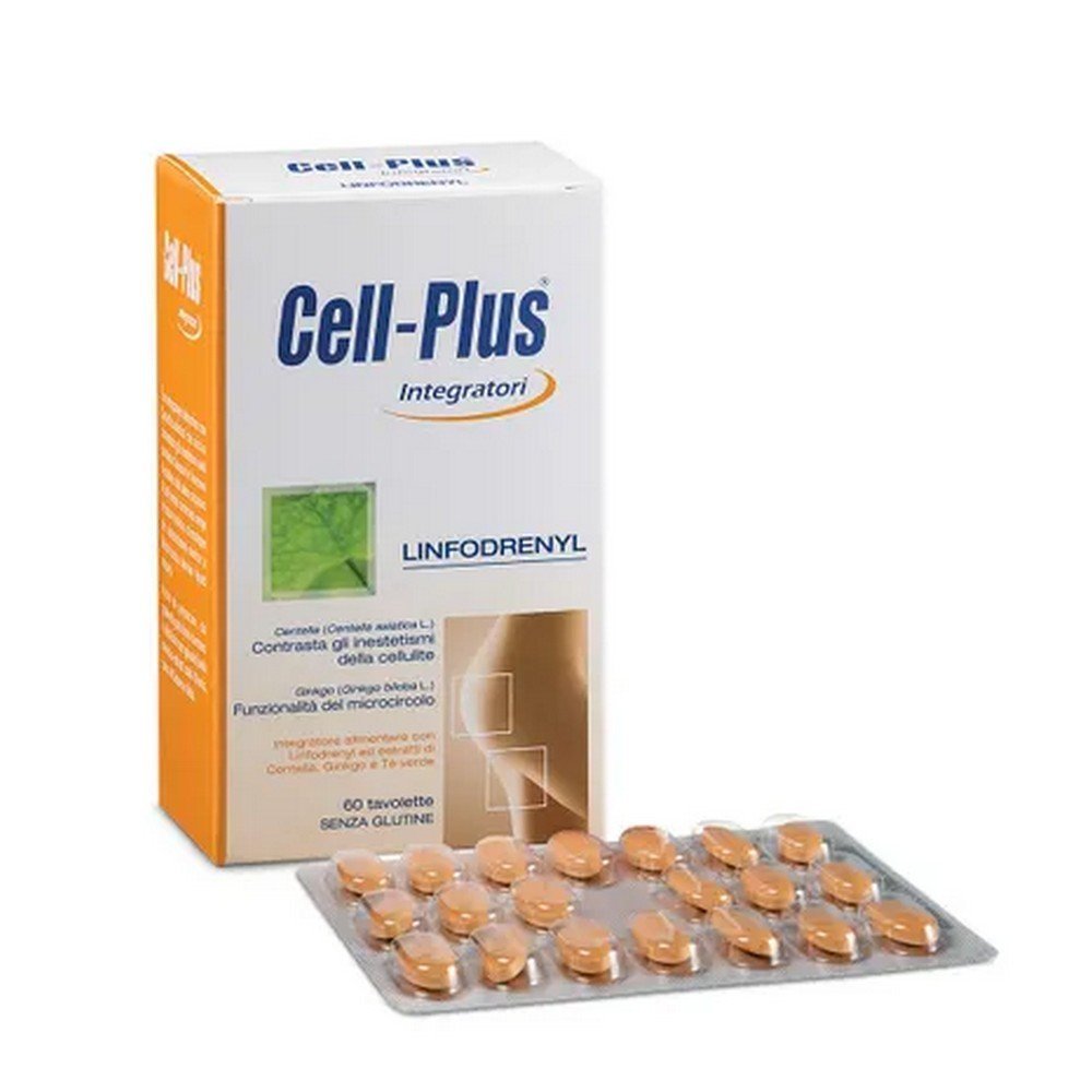 Cell-Plus Linfodrenyl Anti-Cellulite Supplement 60 Tablets, Cell-Plus Linfodrenyl Integratore Anticellulite 60 Tavolette Cell-Plus Linfodrenyl Anti-Cellulite Supplement 60 Tablets, Cell-Plus Linfodrenyl Integratore Anticellulite 60 Tavolette
