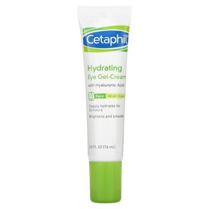 Cetaphil, Hydrating Eye Gel-Cream with Hyaluronic Acid, 0.5 fl oz (14 ml), Cetaphil, Feuchtigkeitsspendende Augen-Gel-Creme mit Hyaluronsäure, 14 ml (0