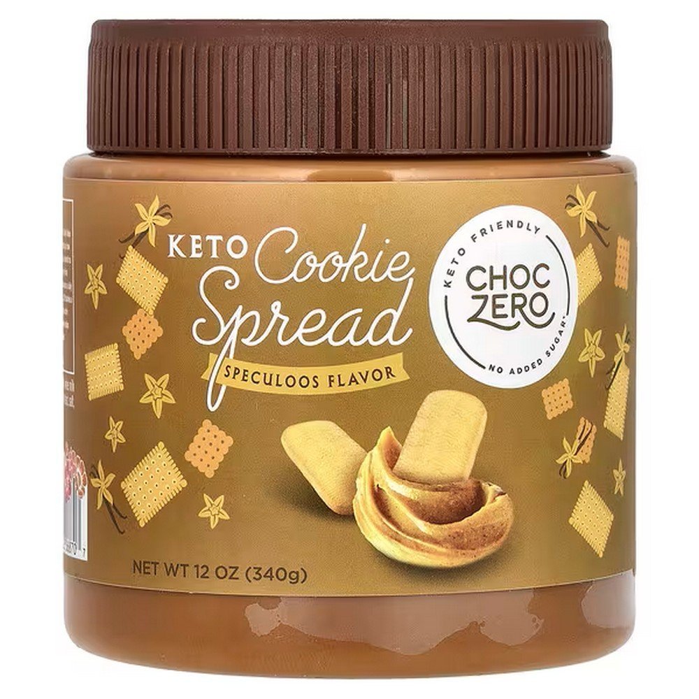ChocZero, Keto Cookie Spread, Speculoos, 12 oz (340 g), ChocZero, Keto-Keksaufstrich, Spekulatius ChocZero, Keto Cookie Spread, Speculoos, 12 oz (340 g), ChocZero, Keto-Keksaufstrich, Spekulatius