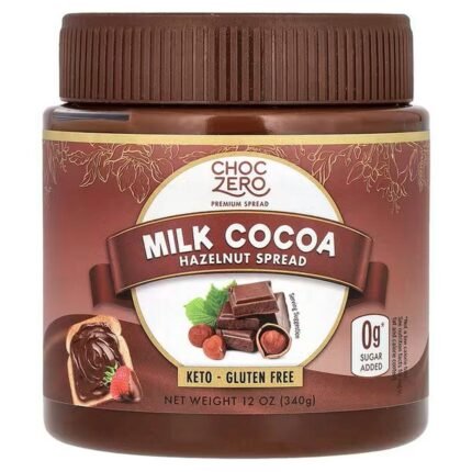 ChocZero, Keto Spread, Keto Spread, Cocoa Hazelnut, 340 g (12 oz.), ChocZero, Keto Spread, Keto-Aufstrich, Kakao-Haselnuss