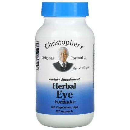 Christopher’s Original Formulas, Herbal Eye Formula, 475 mg, 100 Vegetarian Capsules, Christopher’s Original Formulas, Kräuter-Augen-Formel, 475 mg