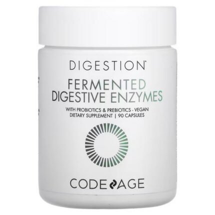 Codeage, Fermented Digestive Enzymes with Probiotics and Prebiotics, vegan, 90 capsules, Codeage, Ферментированные пищеварительные ферменты с пробиотиками и пребиотиками, веганский