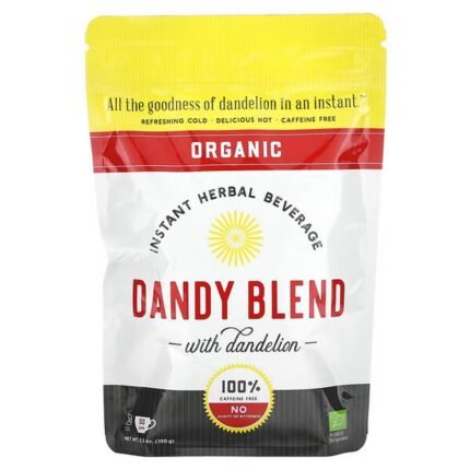 Dandy Blend, Organic Instant Herbal Beverage with Dandelion, Caffeine Free, Caffeine Free, 100 g (3.53 oz.), Dandy Blend, Organic Instant Herbal Beverage with Dandelion, Caffeine Free, Caffeine Free