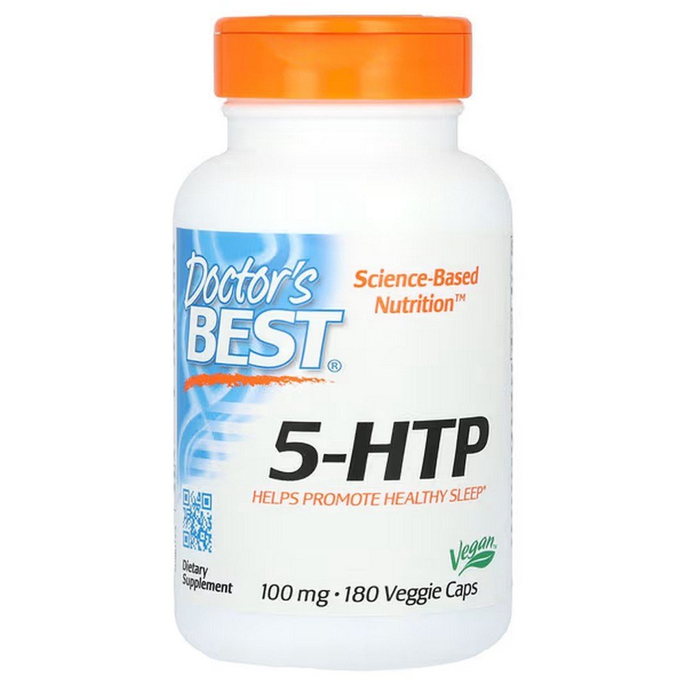 Doctor’s Best, 5-HTP, 100 mg, 180 Vegetarian Capsules, Doctor’s Best, 5-гидрокситриптофан, 100 мг Doctor’s Best, 5-HTP, 100 mg, 180 Vegetarian Capsules, Doctor’s Best, 5-гидрокситриптофан, 100 мг