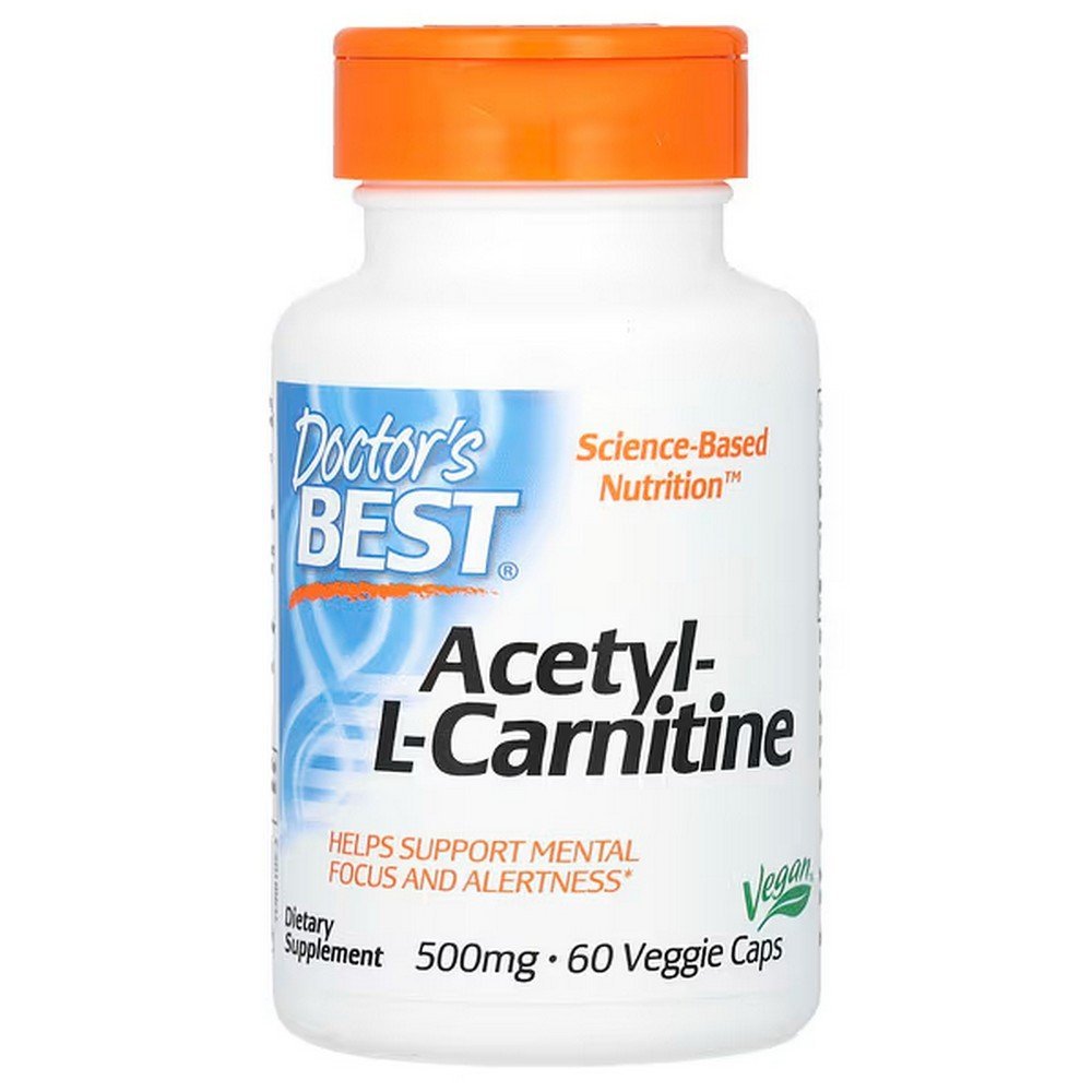 Doctor’s Best, Acetyl-L-Carnitine, Acetyl-L-Carnitine, 1, 000 mg, 60 vegetable capsules (500 mg per capsule), Doctor’s Best, Acetyl-L-Carnitine, Ацетил-L-карнитин, 1000 мг Doctor’s Best, Acetyl-L-Carnitine, Acetyl-L-Carnitine, 1, 000 mg, 60 vegetable capsules (500 mg per capsule), Doctor’s Best, Acetyl-L-Carnitine, Ацетил-L-карнитин, 1000 мг