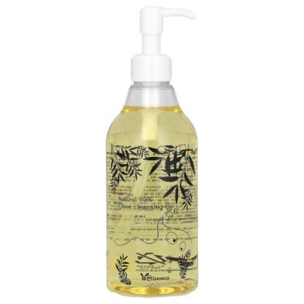 Elizavecca, Milky-Wear, Natural 90% Olive Cleansing Oil, (300 ml), Elizavecca, Milky-Wear, Natural 90% Olive Cleansing Oil, natürliches Reinigungsöl mit 90% Olivenölanteil
