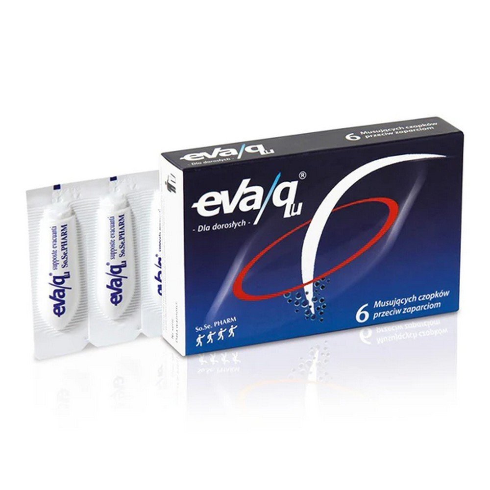 Eva/Qu suppositories against constipation 6 suppositories Eva/Qu suppositories against constipation 6 suppositories